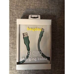 Heyday Evergreen 6 Ft Micro USB Charging Cable for Android
